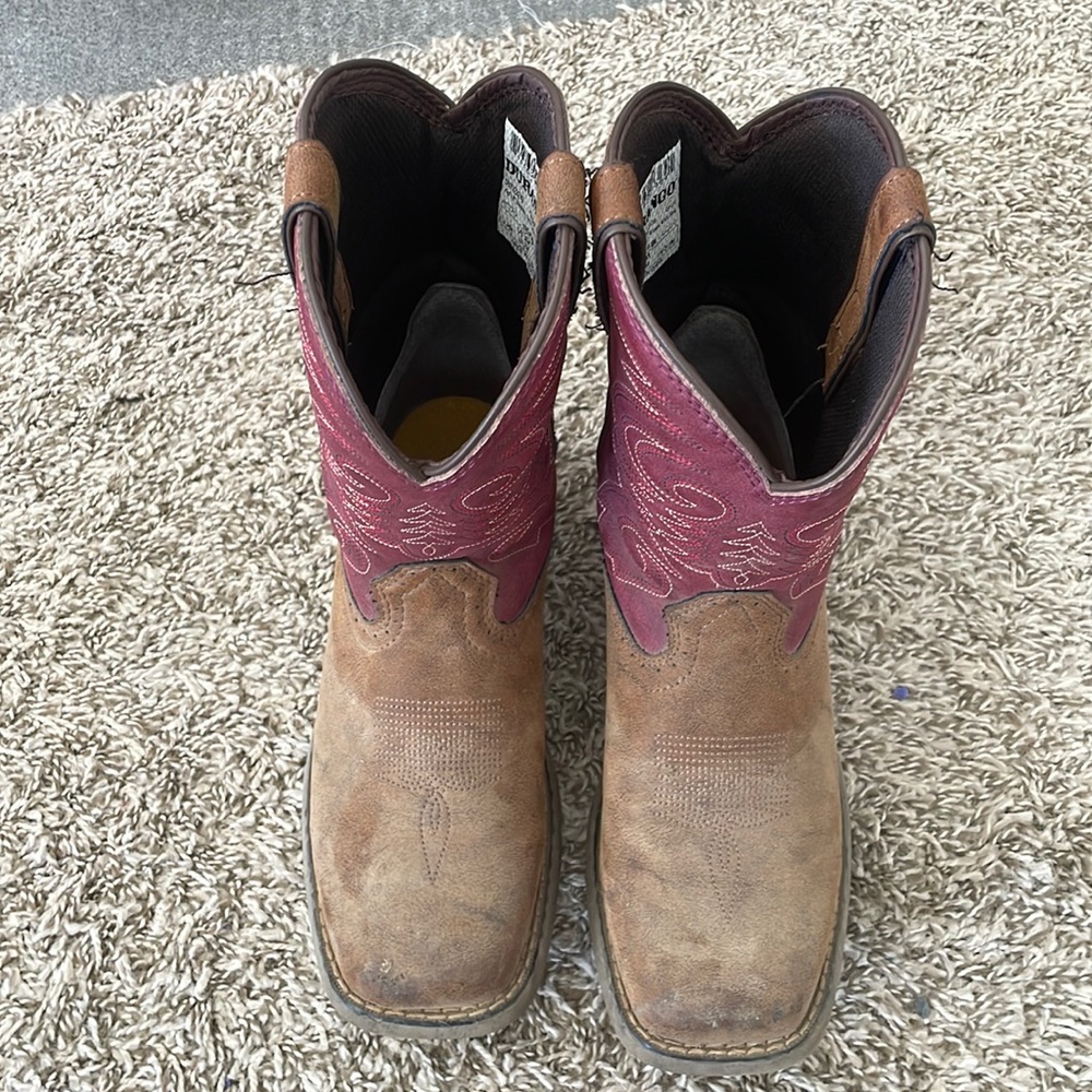 Girls Durango boots size 3